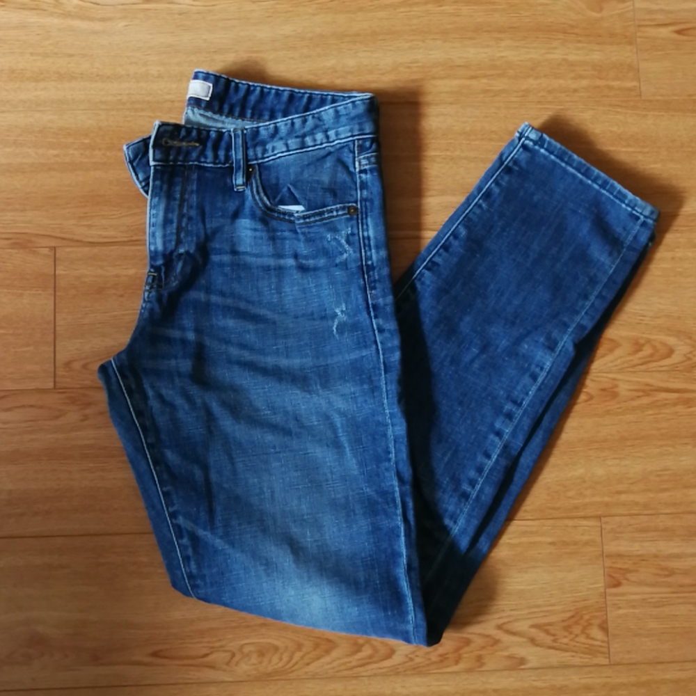Boyfriend Jeans Uniqlo, medium wash